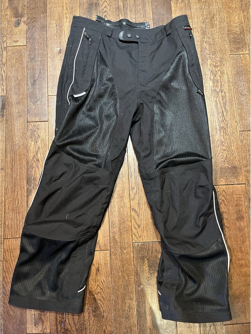 Olympia Moto Sports Pants Women’s Size 14 Cordura Reflective Black